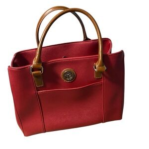 KR Red Tote Bag with Handles